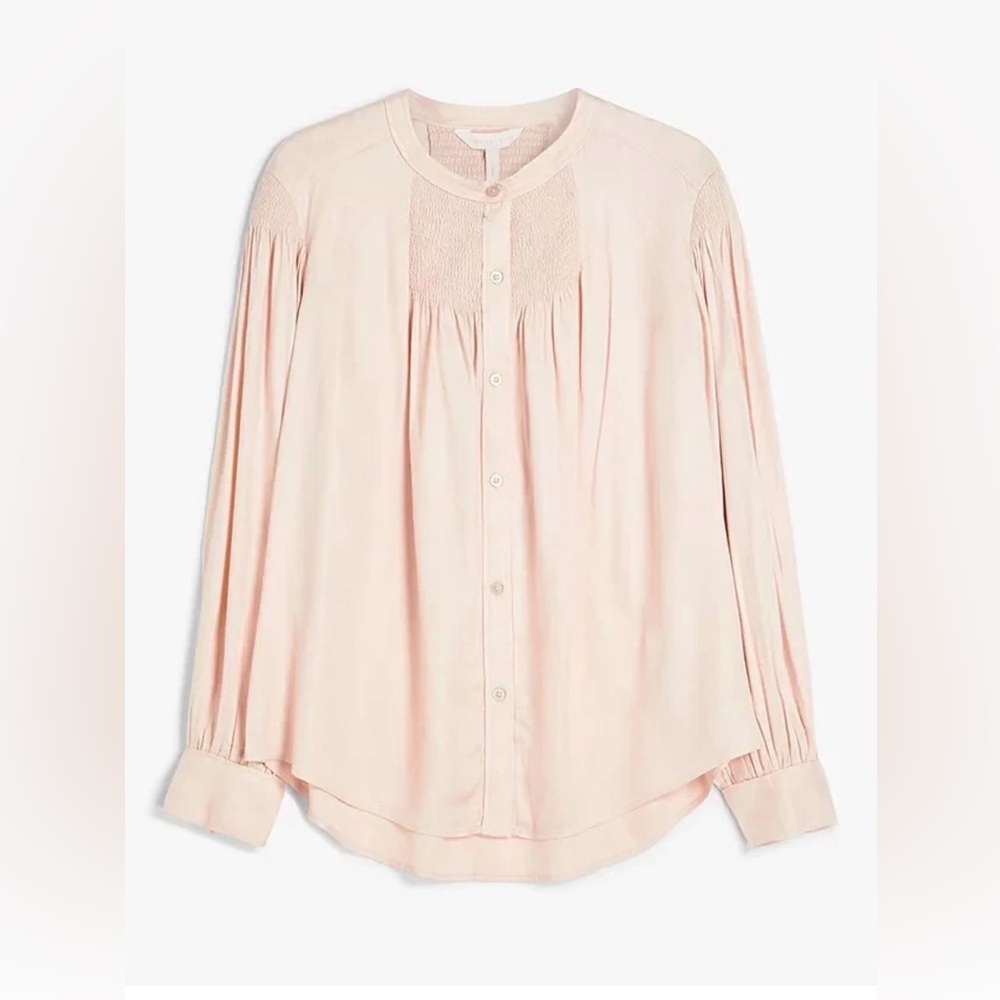 Rebecca Taylor Twill Pink Women's Blouse